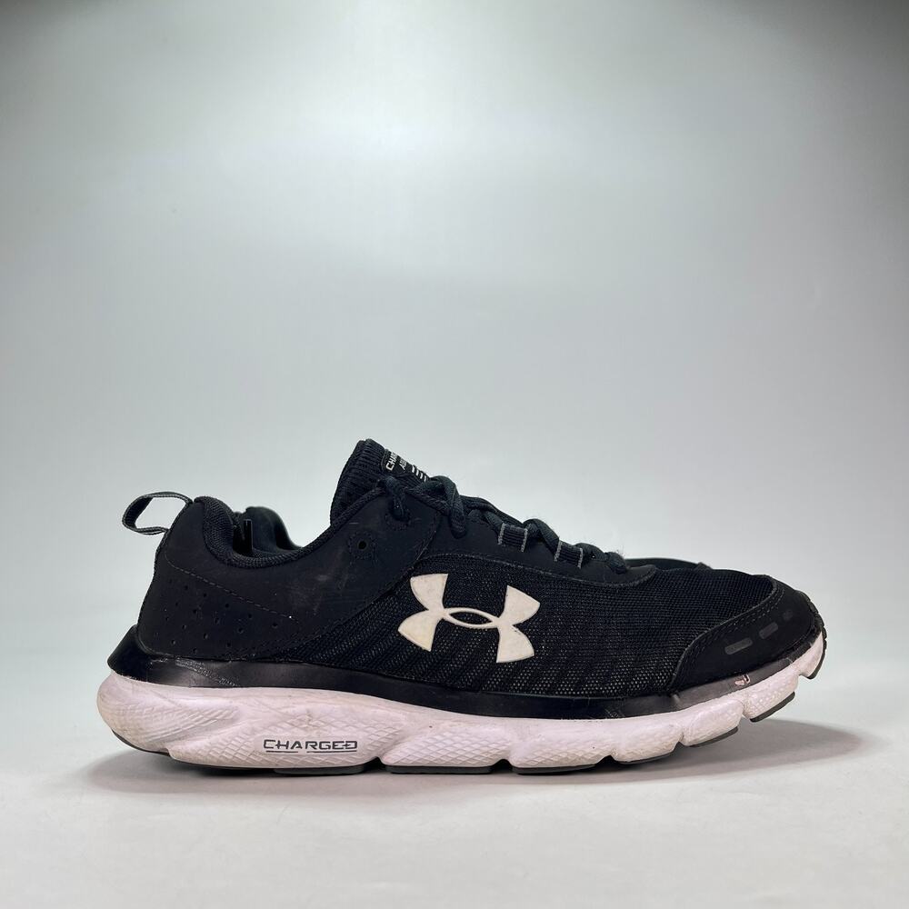 Under Armour Charged Assert 8 Black Running Shoes 3021972-001 Women's Size 9.5